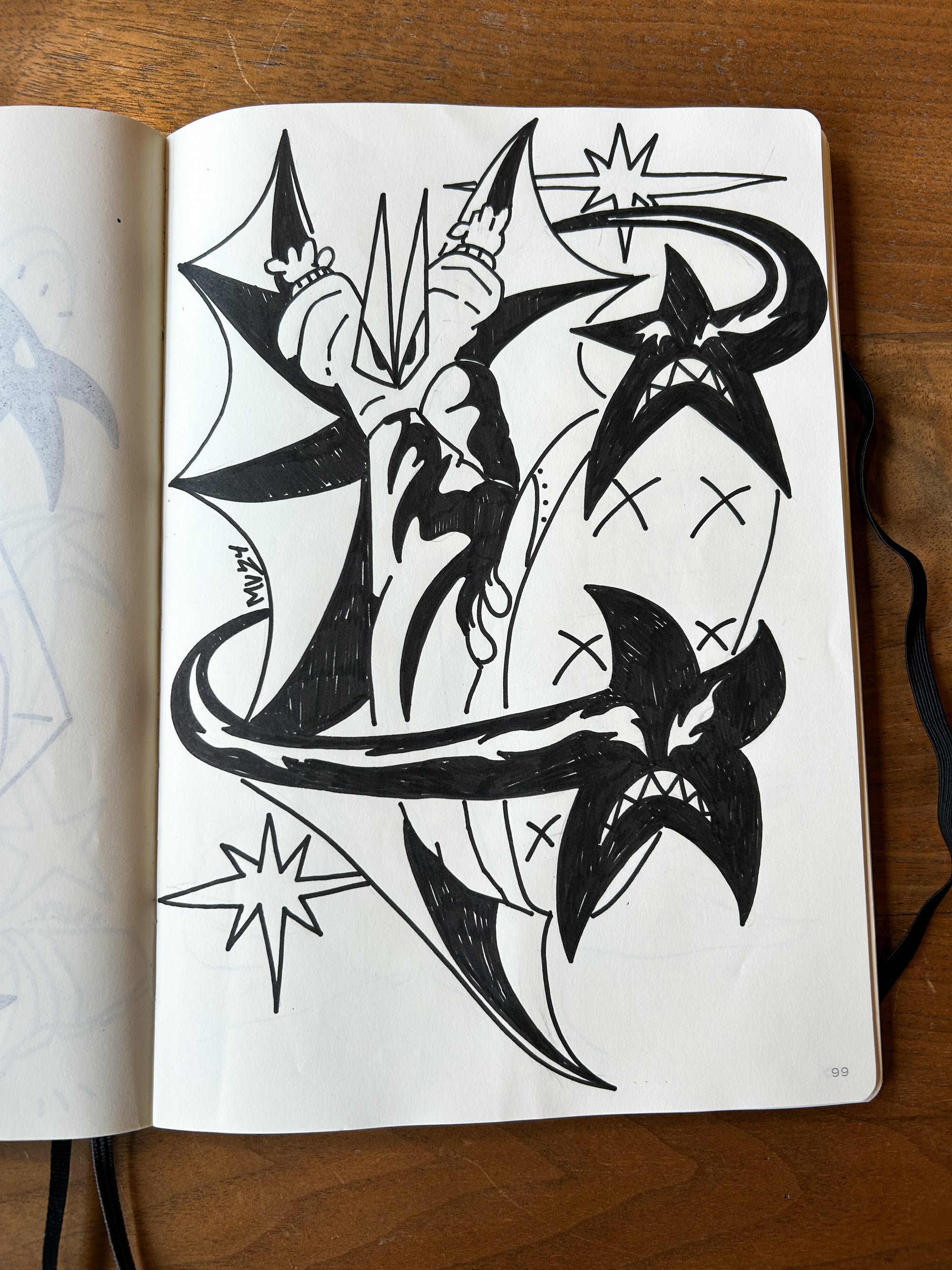 Angel and demon - Double sided tee