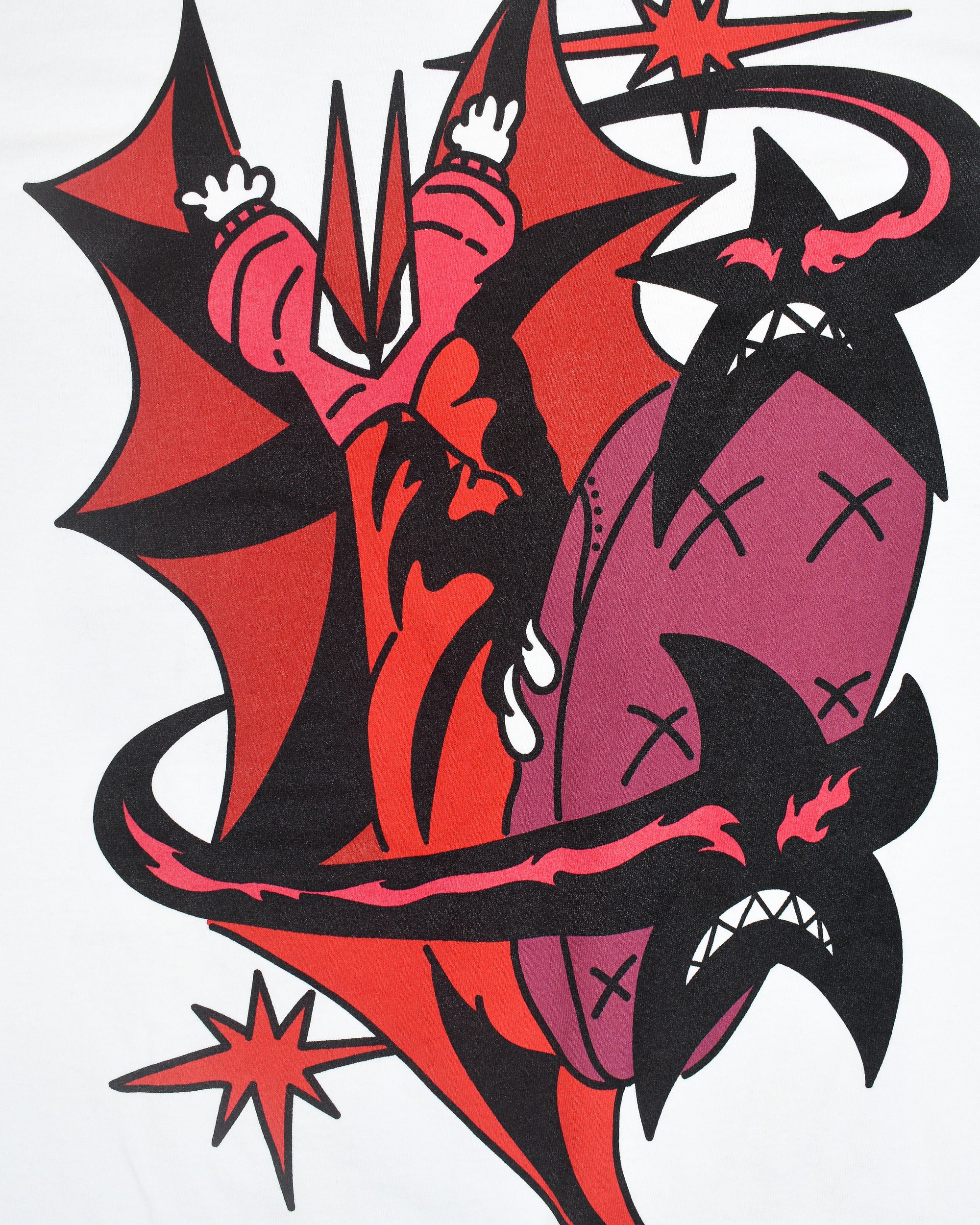 Angel and demon - Double sided tee