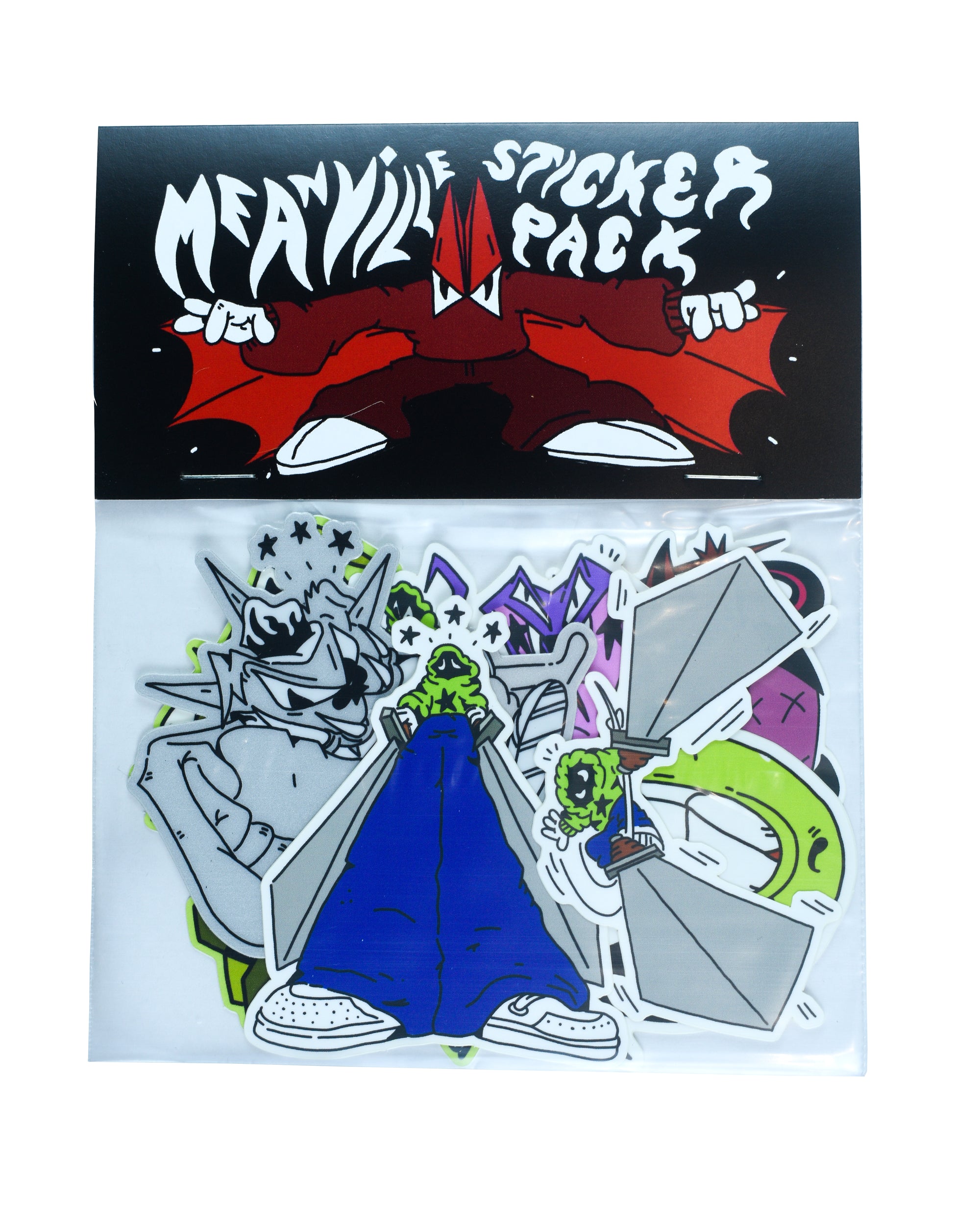 Meanville Sticker Pack #2